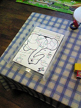 新座市 だちょう牧場 並木屋 塗り絵