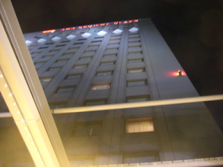 ビアガーデンテラス上空
