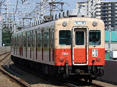 阪神7863F西大阪線運用＠大物