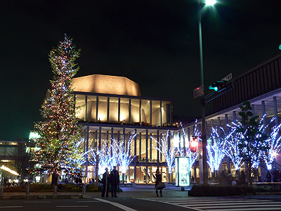 クリスマスツリー＠兵庫県立芸術文化センター（その１）