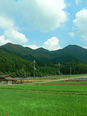 加古川線船町口〜久下村間の風景