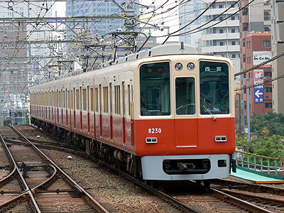 阪神8000系赤胴車＠野田