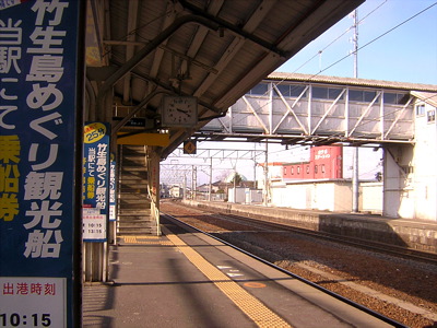 長浜駅風景