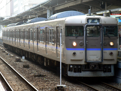 113系N40更新車（国鉄幕）＠大阪