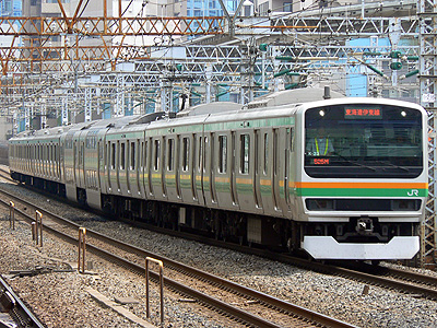 E231系東海道線＠田町