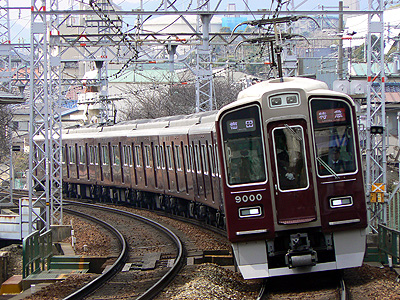 阪急9000F＠岡本