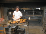 石窯　パン作り2