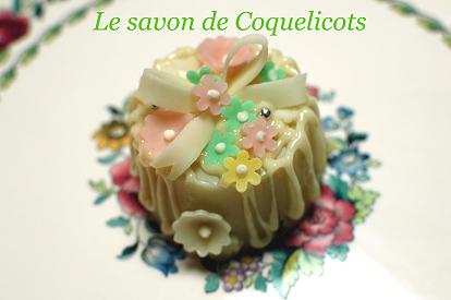 savon de coquelicots