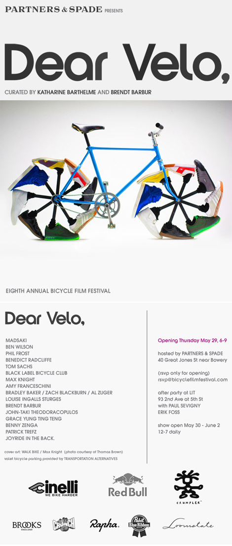 DEAR VELO,