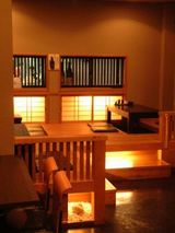 restaurant with hori-gotatsu style table