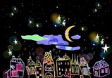 夜間飛行 世界の星空