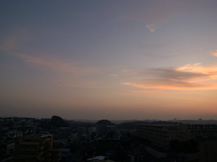 2009/11/08 夕焼け