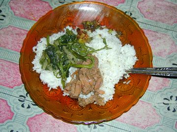 バリ島 自給自足 バリの家族 ナシチャンプル 料理教室