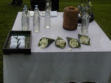 ブーケ 祝福 くちなしの花