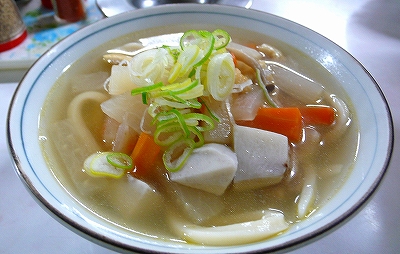 なかにしうどん しっぽく(小)