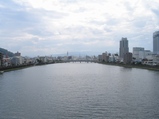 鏡川大橋から