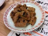 調布のホルモンキンタローで食べたてっちゃんの味噌焼き