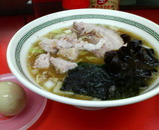 2006/11イレブンフーズ@新馬場_ラーメン+味付けタマゴ
