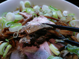 黒ナベ:焼豚とメンマ