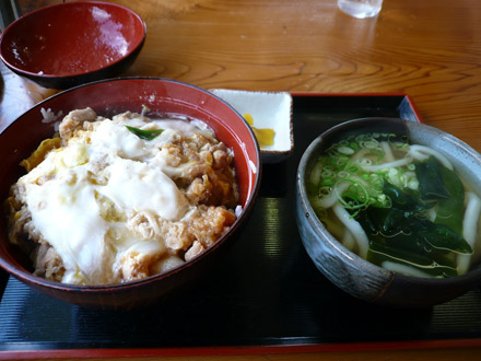 太昌うどん:親子丼セット