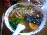 ときわや:ラーメンと半カレーセット