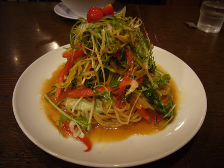 俺とカッパ(2):十五種野菜の冷やし元気麺