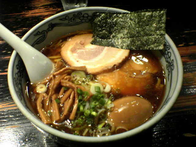 Musashi's basic soy source ramen