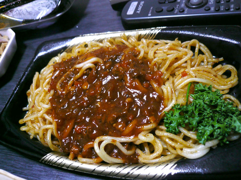 ミート焼きそば:ミート焼きそば