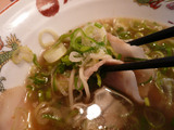 天下一品(20):チャーシューと麺
