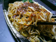 ミート焼きそば:麺