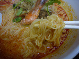 担々麺杉山:麺アップ