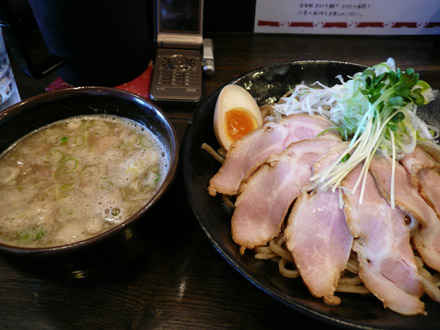 綿麺:つけ麺