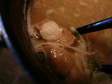 綿麺:ツケダレ内の具