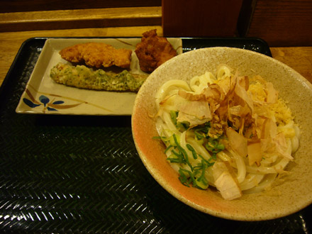はなまるうどん:うどん(小)
