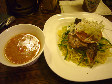 アイバンラーメン:夏つけ麺
