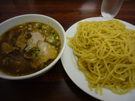 竜馬(2):牛すじチャーシューつけ麺(小写真)