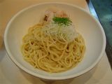ひるがお塩にぼしつけめん(汁)