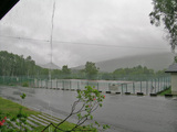 雨。