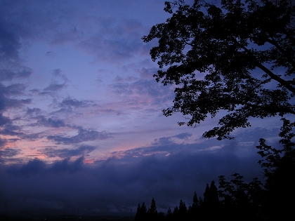 夕方