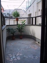 渡邉邸ベランダ