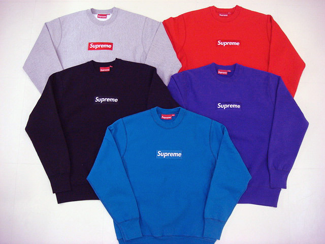 美品 Supreme Box Logo Crewneck トレーナー ボックス+