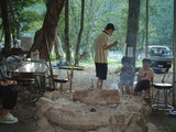 大川フィッシングパーク炭火焼