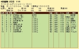 第１５Ｓ：０３月５週 ドバイＧＳ 成績