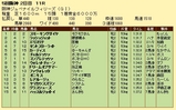 第６Ｓ：１２月２週 阪神ＪＦ 競争成績