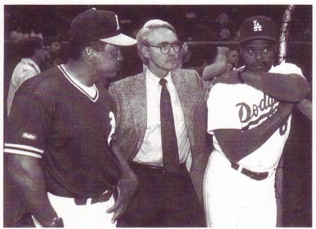 Reggie and Reggie Jackson and Fred Claire.jpg