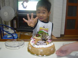 大4歳誕生日