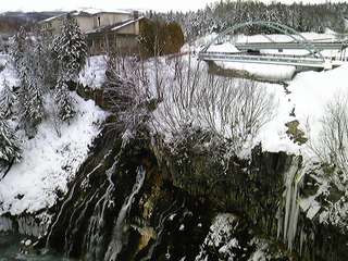 白鬚の滝 (December 25, 2008)