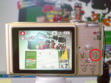 LUMIX FX35 フラッシュ強制発光