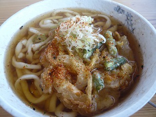 天ぷらうどん