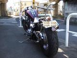 リューキSteedリアビュー